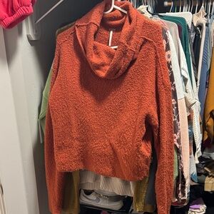 Cozy Orange Women's Sweater